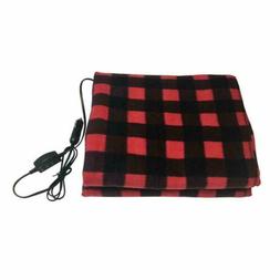 Electric Heated Throw Blanket Energy Saving Warm 12V Car Hea