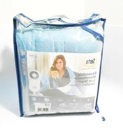 Serta | Reversible Sherpa/Fleece Heated Electric Throw Blank