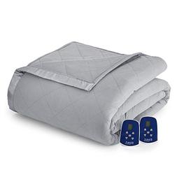 Shavel Micro Flannel 7 Layers of Warmth Queen Heated Blanket