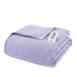 Shavel Home Products Micro Flannel Solid Electric Heated Bla