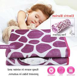 Single Bed Electric Heated Blanket Heating Mat  Winter Warme